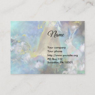 Carte de visite de contes de lapin