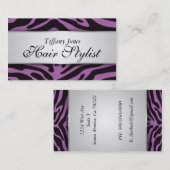 Carte de visite de cosmétologie d'impression de (Devant / Derrière)