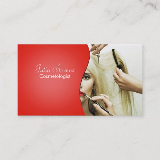 Carte de visite de Cosmetologist (Devant)