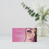 Carte de visite de Cosmetologist (Debout devant)