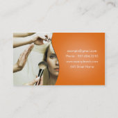Carte de visite de Cosmetologist (Dos)