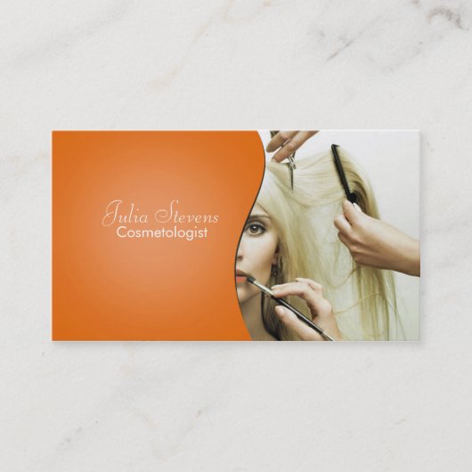 Carte de visite de Cosmetologist (Devant)
