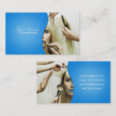 Carte de visite de Cosmetologist (Devant / Derrière)