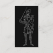 Carte de visite de costumes élisabéthain (Dos)