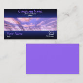 Carte de visite de coucher du soleil (Devant / Derrière)