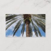 Carte de visite de coucher du soleil de la Floride (Dos)