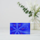 Carte de visite de couleur de Blackberry (Debout devant)