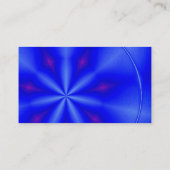 Carte de visite de couleur de Blackberry (Dos)