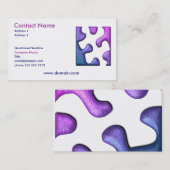 Carte de visite de coupe-circuit de casse-tête (Devant / Derrière)