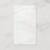 Carte de visite de coupon de remise Merci client (Dos)