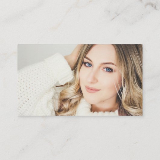 Carte de visite de couronne d'aquarelle (Dos)