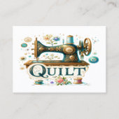 Carte de visite de courtepointe révisé (Devant)