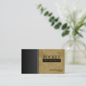 Carte de visite de courtier en assurances - (Debout devant)