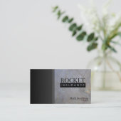 Carte de visite de courtier en assurances - (Debout devant)