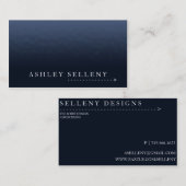 Carte de visite de couteau simple Palette (Devant / Derrière)