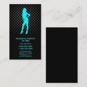 Carte de visite de coutume d'agence de (Devant / Derrière)