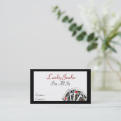 Carte de visite de coutume de joueurs (Debout devant)