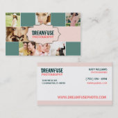 Carte de visite de coutume de photo de Dreamfuse 7 (Devant / Derrière)