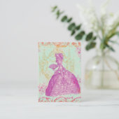 Carte de visite de coutume de Potpourri de Marie (Debout devant)