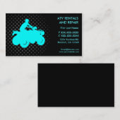 Carte de visite de coutume de réparation de (Devant / Derrière)