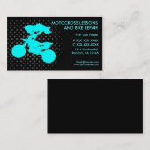 Carte de visite de coutume de réparation de leçons (Devant / Derrière)