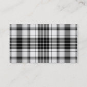 carte de visite de couture (Dos)