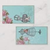 Carte de visite de couture de thème (Devant / Derrière)