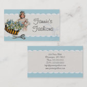 Carte de visite de couture fait sur commande (Devant / Derrière)