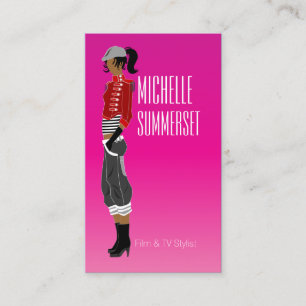 Carte de visite de couturier