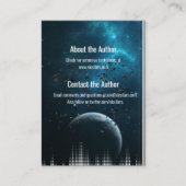 carte de visite de couverture de faux livre de l'a (Dos)