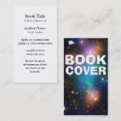 Carte de visite de couverture de livre (Devant / Derrière)