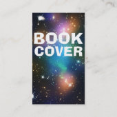 Carte de visite de couverture de livre (Dos)