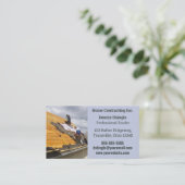 Carte de visite de couverture professionnelle modi (Debout devant)