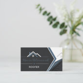 Carte de visite de couvreur (Debout devant)