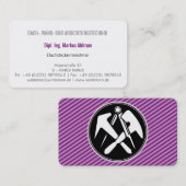 Carte de visite de couvreur (Devant / Derrière)