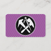 Carte de visite de couvreur (Dos)