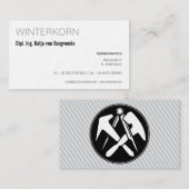 Carte de visite de couvreur (Devant / Derrière)