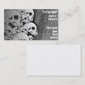 carte de visite de crâne (Devant / Derrière)