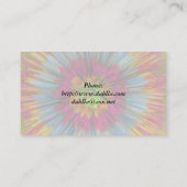 Carte de visite de cravate (Dos)