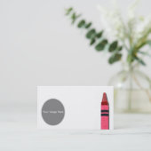 Carte de visite de crayon (Debout devant)