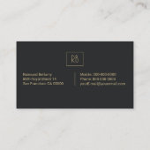 Carte de visite de crête de famille (Dos)