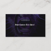 Carte de visite de cri perçant (Dos)