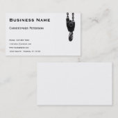 Carte de visite de crochet de grue (Devant / Derrière)