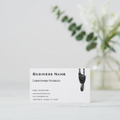 Carte de visite de crochet de grue (Debout devant)