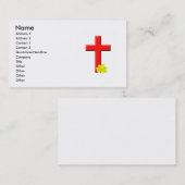 Carte de visite de Croix-Rouge (Devant / Derrière)