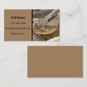 Carte de visite de crotlesnake (Devant / Derrière)