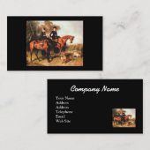 Carte de visite de cru de cheval (Devant / Derrière)