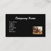 Carte de visite de cru de cheval (Dos)