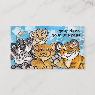 Carte de visite de CUB de grand chat