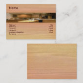 Carte de visite de cuisine (Devant / Derrière)